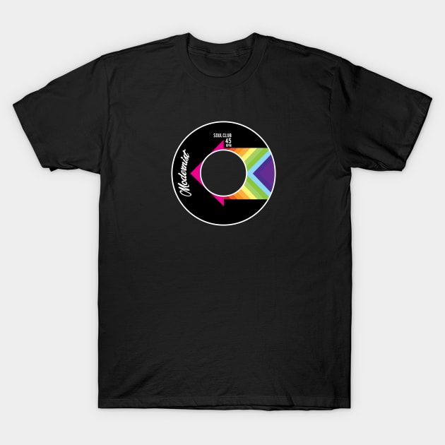 Modernist Soul Club 45 T-Shirt by modernistdesign